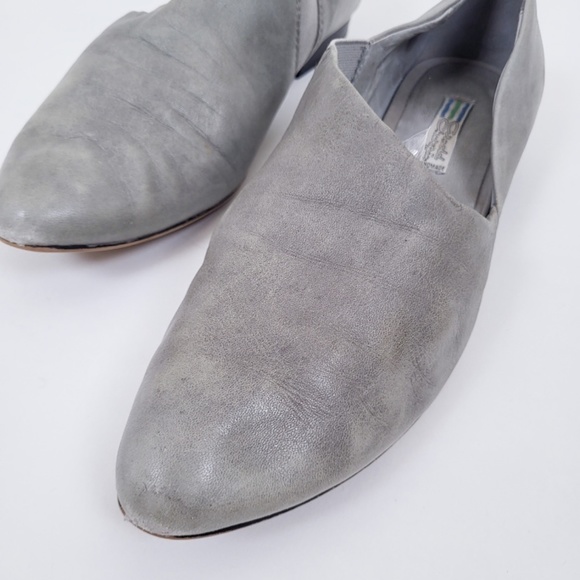 Vintage Arnold Churgin leather flats ballet pointed toe round flat slip on - Picture 4 of 15